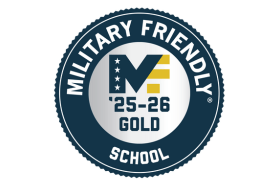 Military Friendly GOLD School 25-26 badge