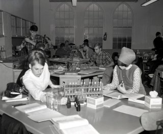 Picture of Old Main science labs