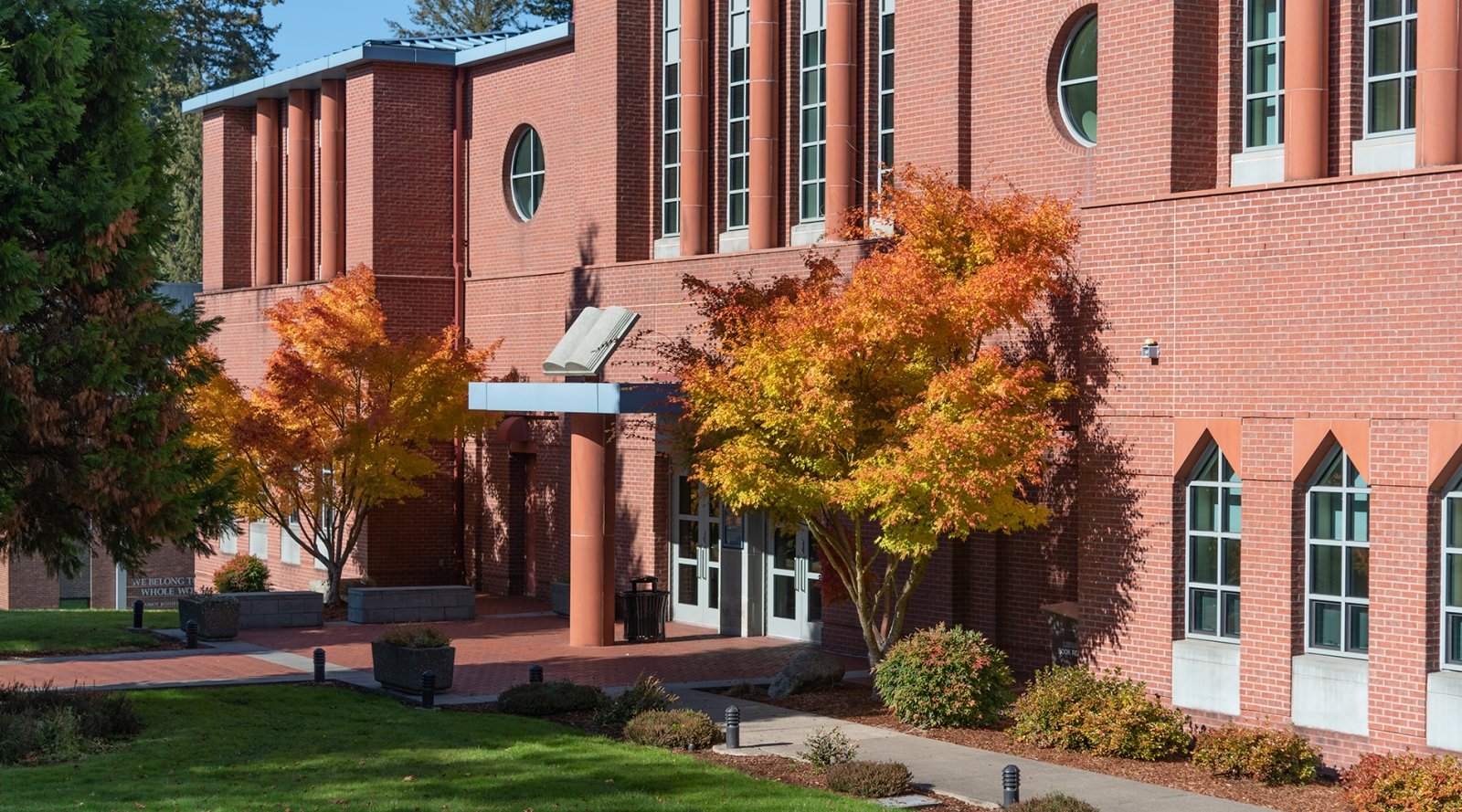 Photo of the O' Grady Library