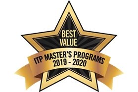 Best Value ITP Master's Programs 219-2020 star badge
