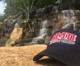 Photo of SMU baseball cap in Vietnam