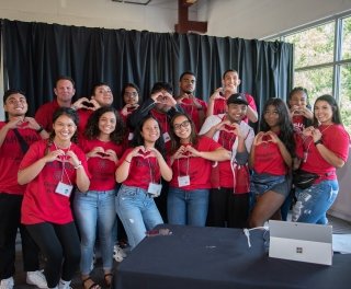 Photo of AHANA Orientation leaders