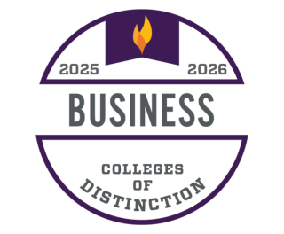 Business College of Distinction 25-26 badge