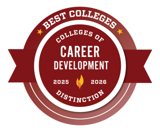 Career Development College of Distinction 2025-26 badge