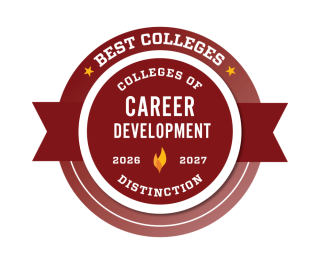 Career Development College of Distinction 2026-27 badge