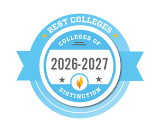 College of Distinction 2026-27 badge