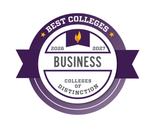 Business College of Distinction 26-27 badge