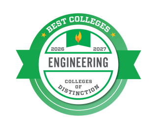 Engineering College of Distinction 2026-27 badge