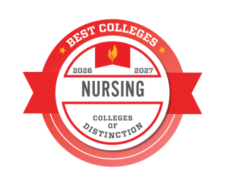Nursing College of Distinction 2026-27 badge