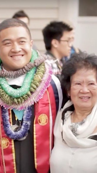 A Saints graduate with family