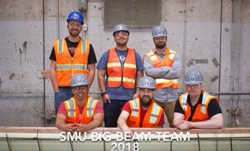Saint Martin's engineering team wins first place in national big beam competition for second consecutive year