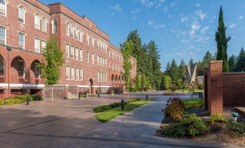 Old Main Abbey Courtyard