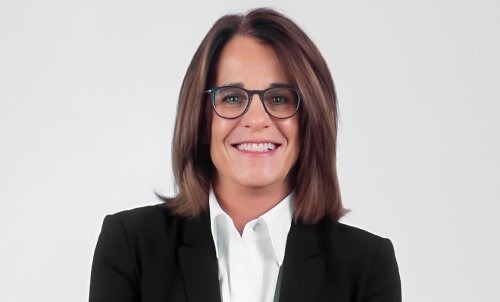 Headshot of new Athletics Director Theresa Hanson