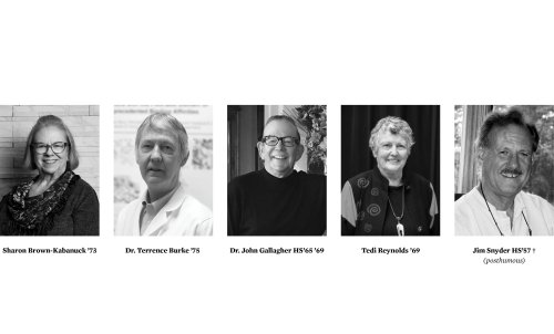 Headshots of the Distinguished Alumni honorees