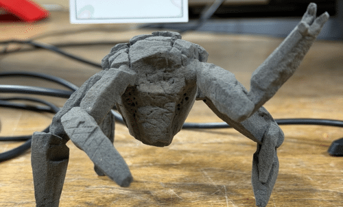 Small rocky sculpture