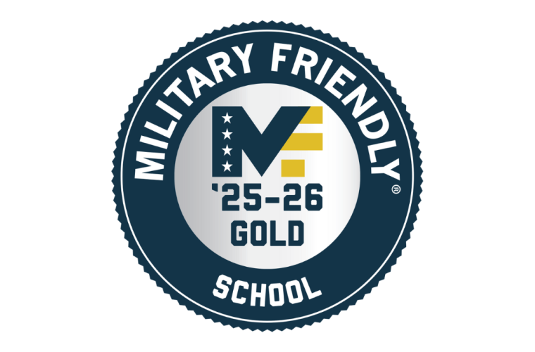 Military Friendly School 25-26 gold logo