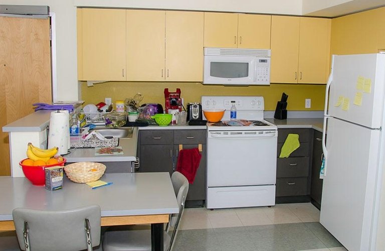 Photo of apartment kitchen