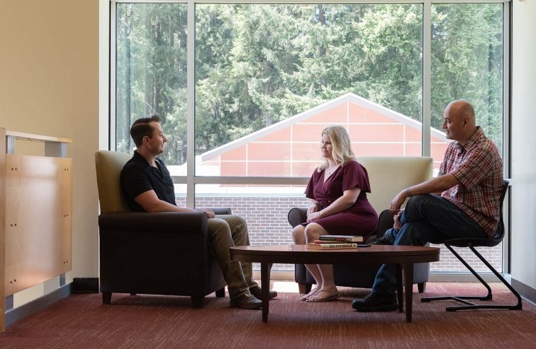 Photo of veteran students