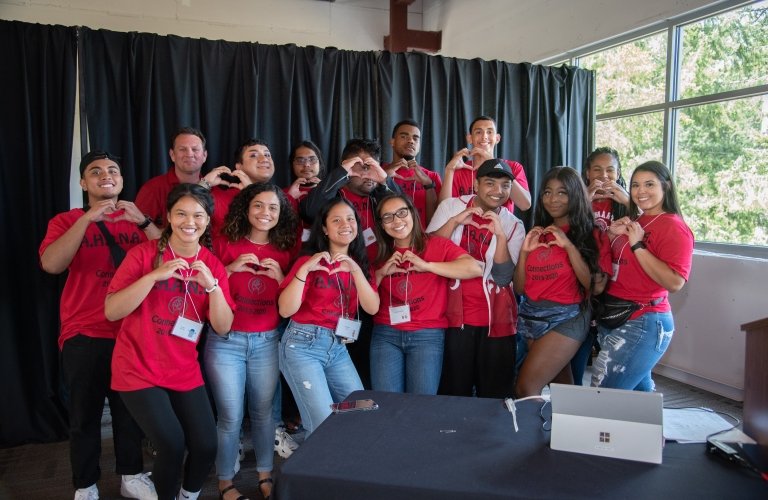 Photo of AHANA Orientation leaders