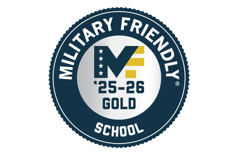 Military Friendly GOLD School 25-26 badge