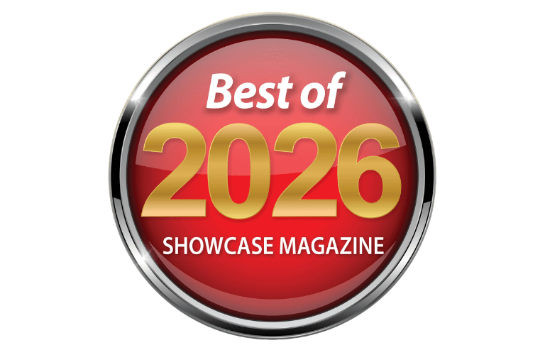 Best of 2026 ShowCase Magazine badge