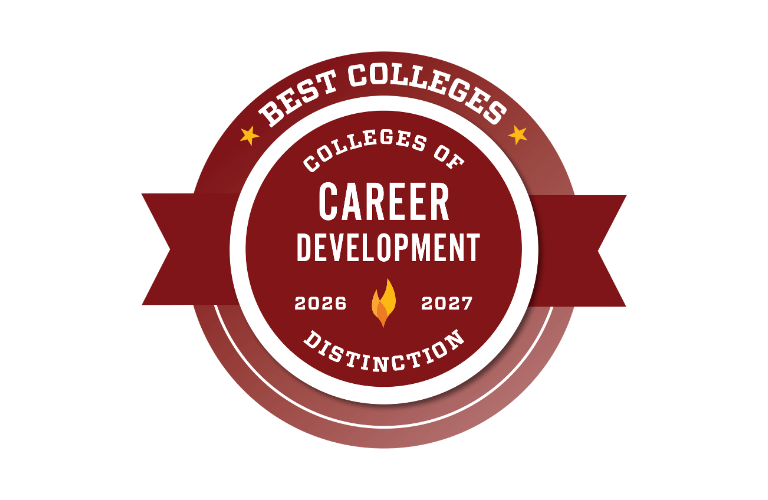 Career Development College of Distinction 26-27 badge