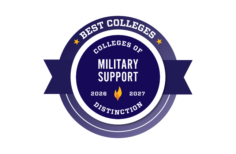 Military Support College of Distinction 26-27 badge