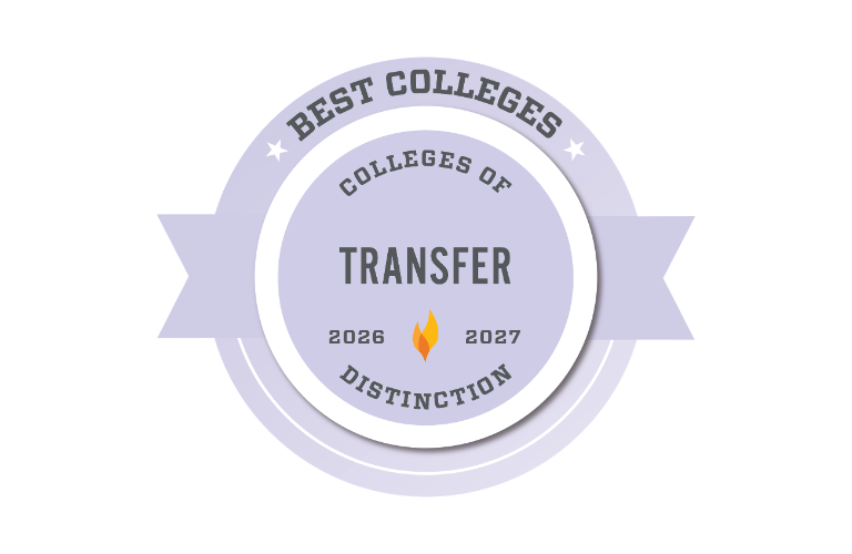 Colleges of Distinction Transfer 2026-27 badge