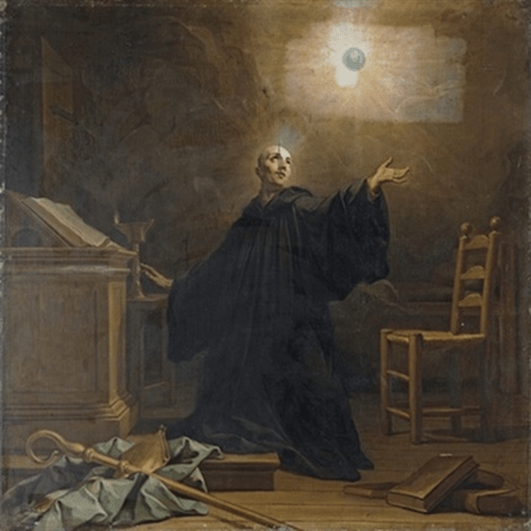 Painting of religious revelation