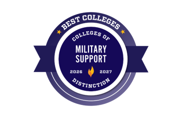 Military Support College of Distinction 26-27 badge