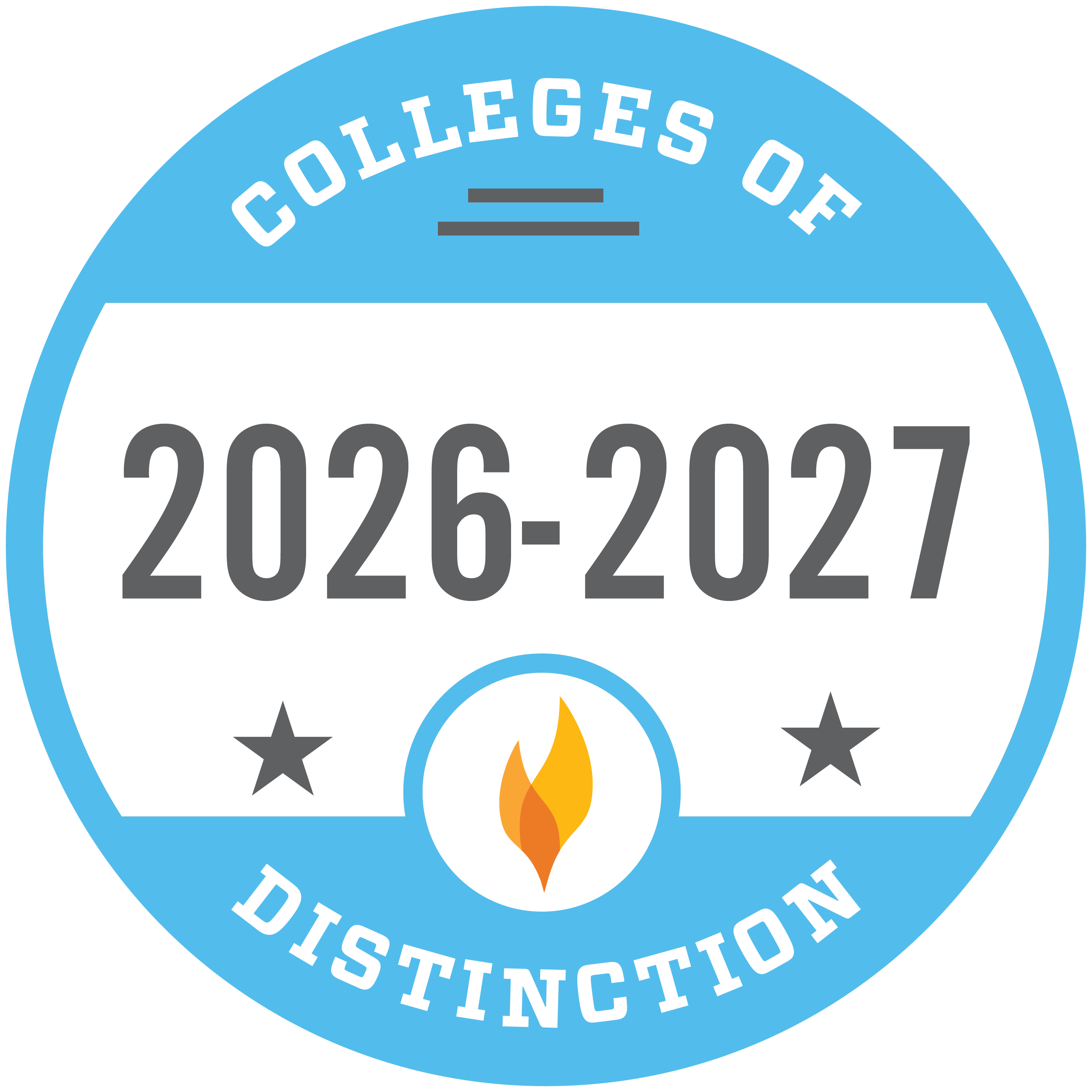 College of Distinction 2026-2027